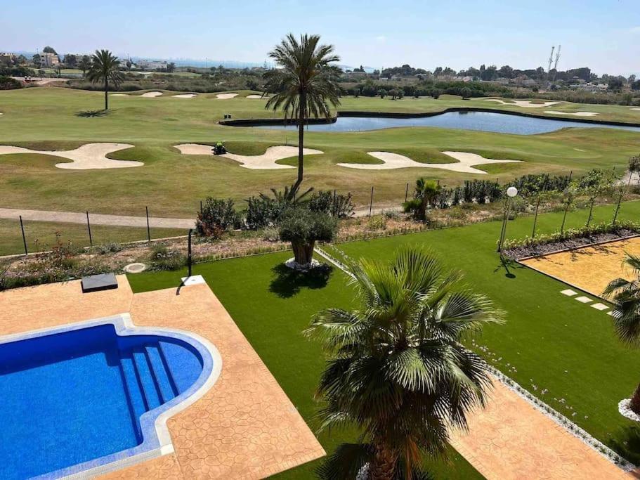 Lujoso Atico Sobre El Golf En Los Alcázares Exteriör bild